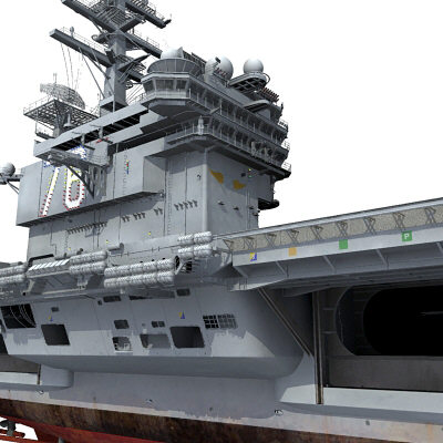 USS Ronald Reagan 3D Model
