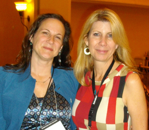 Michele with Lynn Allen from Autodesk