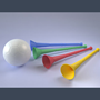 TurboSquid World Cup vuvuzela