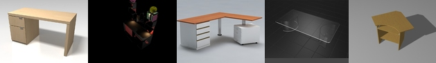 desk 3D models
