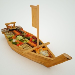 Titanic Sushi Boat by artist markflorquin