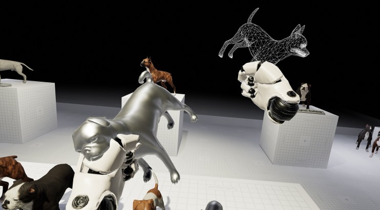 Dogs in VR in the TurboSquid VR Gallery: lashkoalex