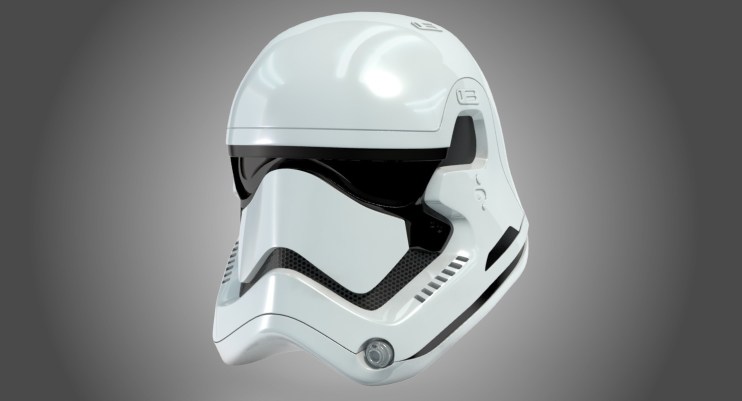 Stormtrooper New Order Helmet 3d model by Alzarac