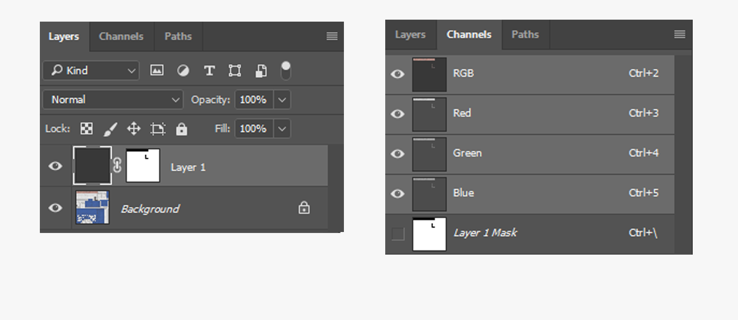 Layer stack of specular map