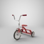 Tricycle model rendered in 3ds Max and Mental Ray