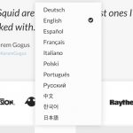 TurboSquid Language Selection