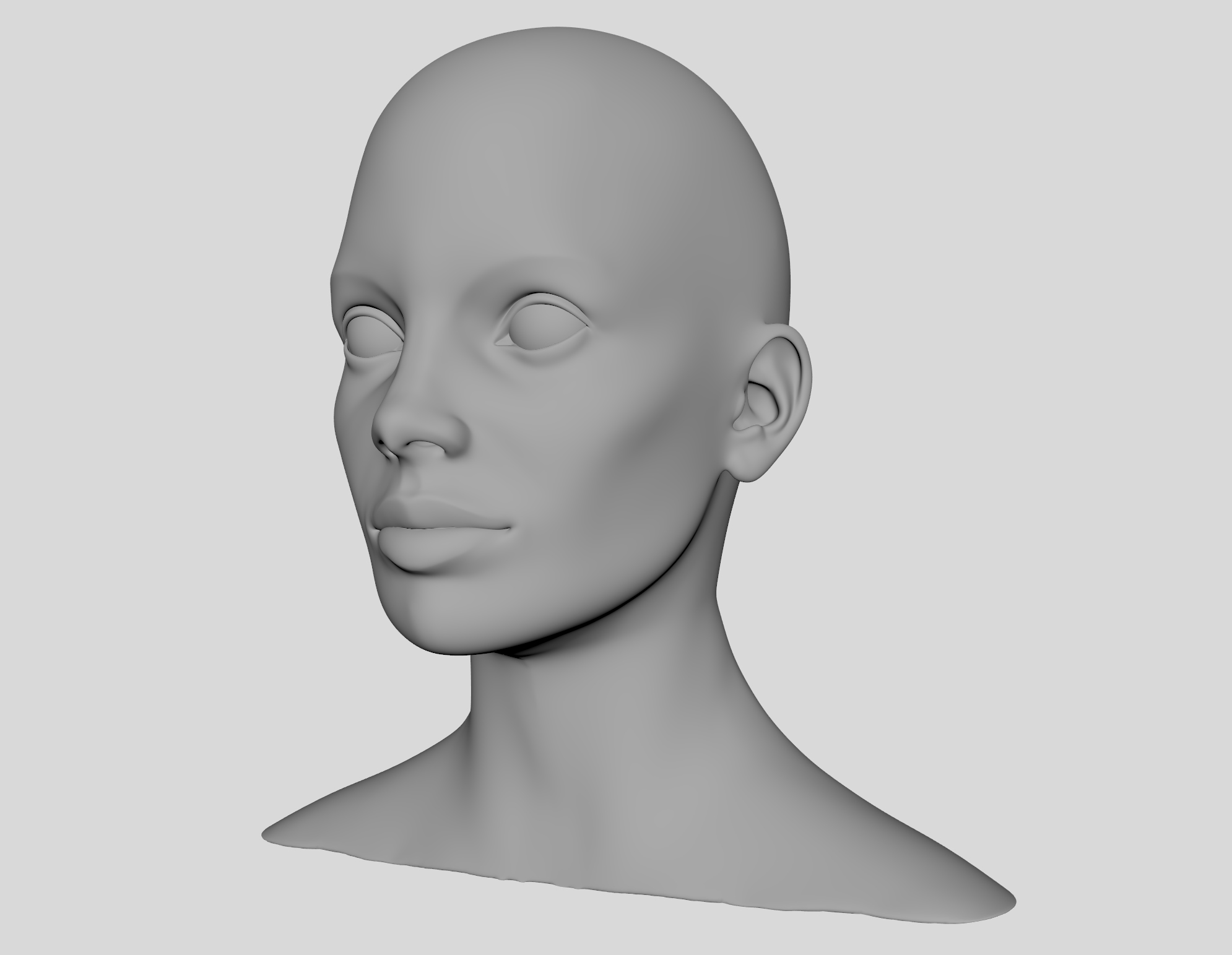 A generic demo head.