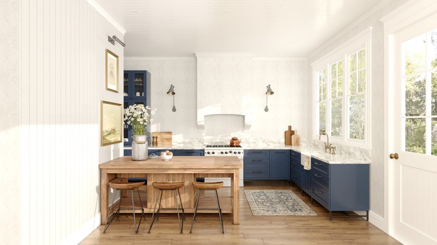 Our favorite 3D model from the collection of Tobikage: a classic 3D kitchen.