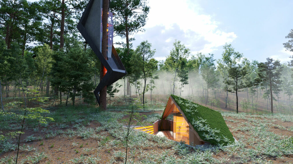 A 3D tree house by Ala_Sawan.
