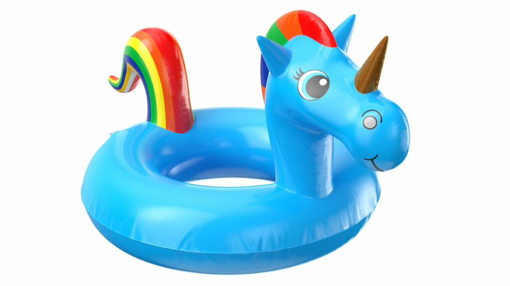 A collection of inflatable pool toy 3D models by AT_studio Pro models_3D